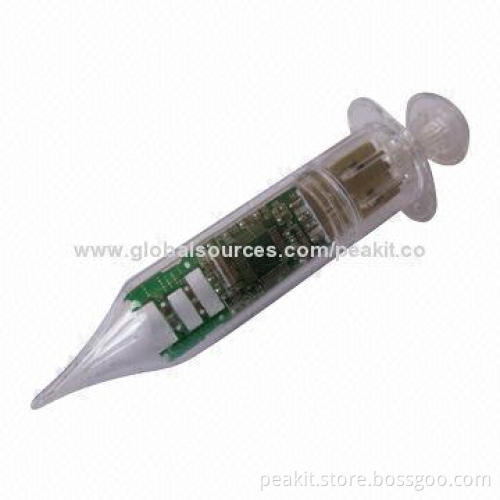 Syringe-shaped USB Flash Drives
